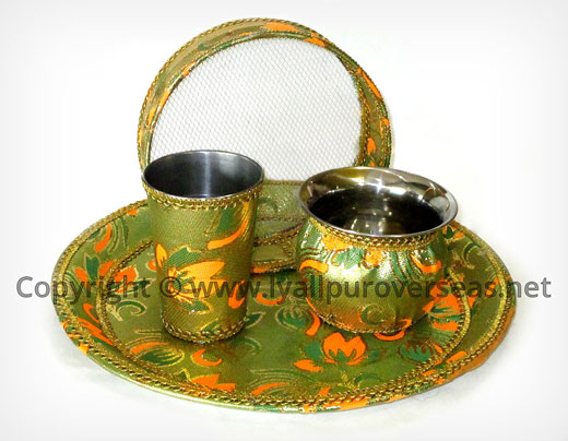 Karwa Chauth Pooja Thaal